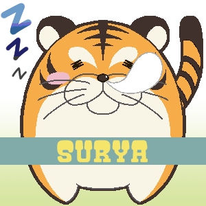 虎スーリヤ（睡眠）